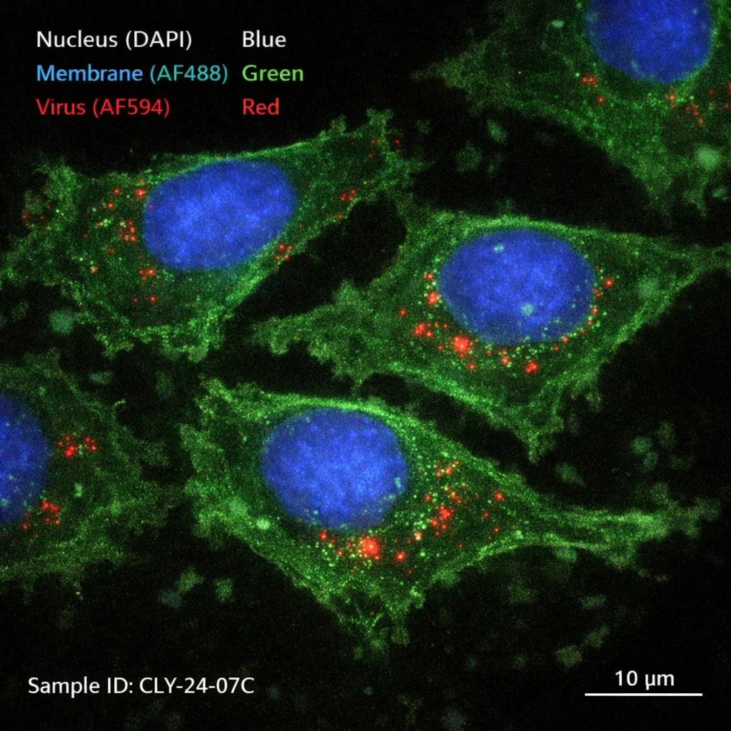 GHZV Cellular Infection